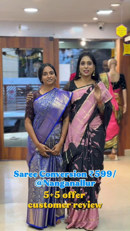 Happy customer...

Shop Online: www.sreesaisilks.in

Shop Location:

📍Nanganallur
Sree Sai Silks
#2