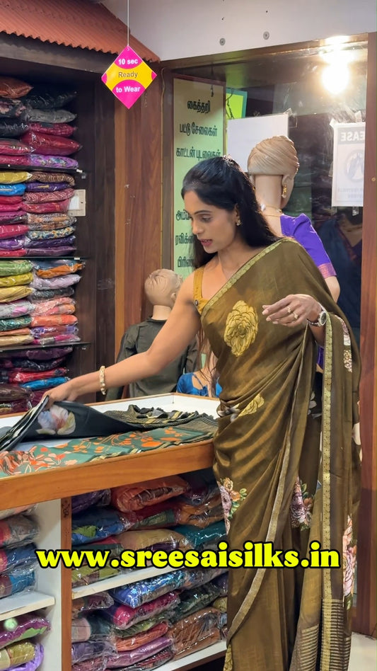 Shop Online: www.sreesaisilks.in

Shop Location:

📍Nanganallur
Sree Sai Silks
#20, 3rd Main Rd, Thi