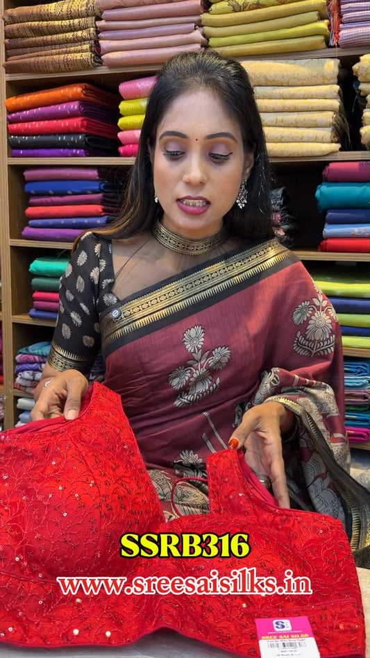 Readymade Blouse Red | SSRB316

Shop Online: www.sreesaisilks.in

Shop Location:

📍Nanganallur
Sree