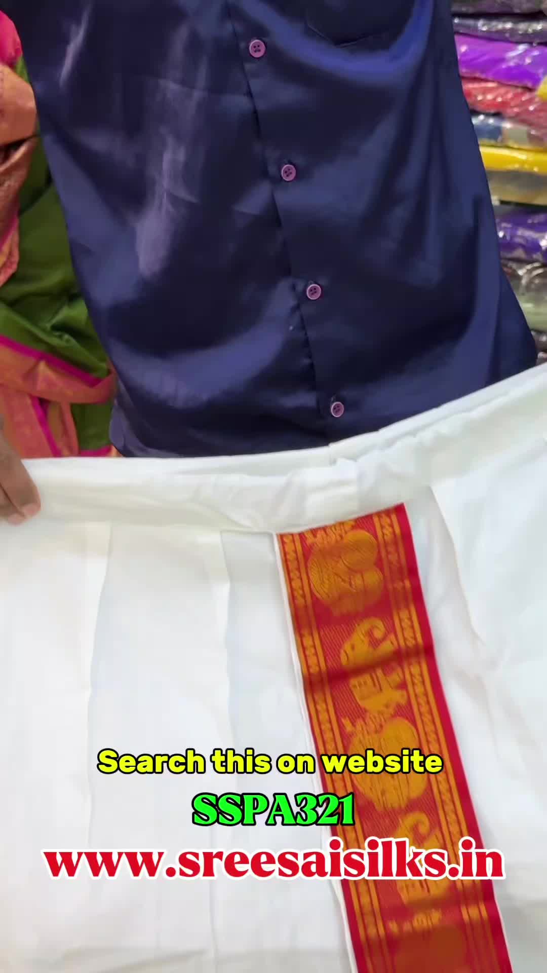 Product code: SSPA321

Shop Online: www.sreesaisilks.in 

Shop Location: 

📍Nanganallur
Sree Sai Si