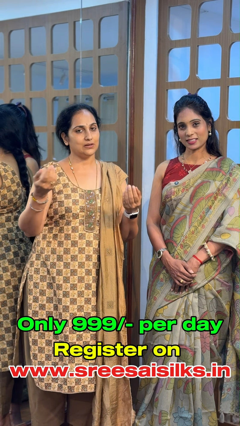 Register soon your slot in www.sreesaisilks.in

Shop Online: www.sreesaisilks.in

Shop Location:

📍