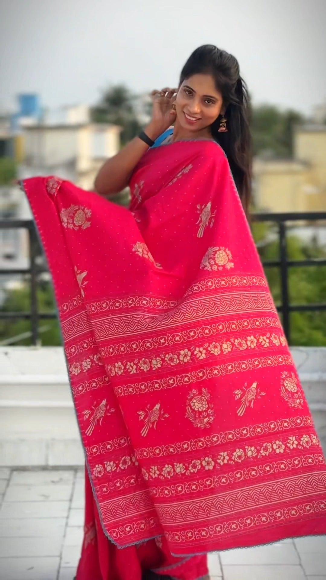 Ajrakh Style Elephant Print Saree | SSEP331

Shop Online: www.sreesaisilks.in

Shop Location:

📍Nan