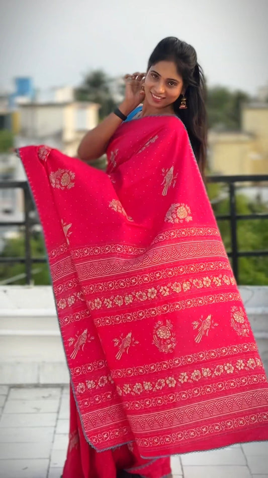 Ajrakh Style Elephant Print Saree | SSEP331

Shop Online: www.sreesaisilks.in

Shop Location:

📍Nan