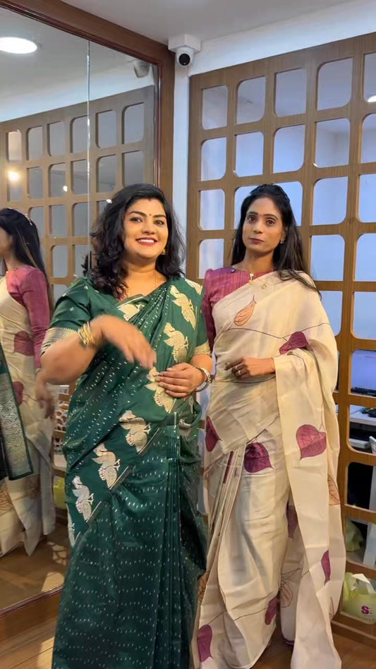 Zip & Go Readymade Saree.Wear within 10 seconds.

Bring your own saree for customization.

Shop Onli