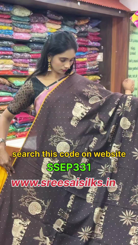 Product Code: SSEP331

Shop Online: www.sreesaisilks.in 

Shop Location: 

📍Nanganallur
Sree Sai Si