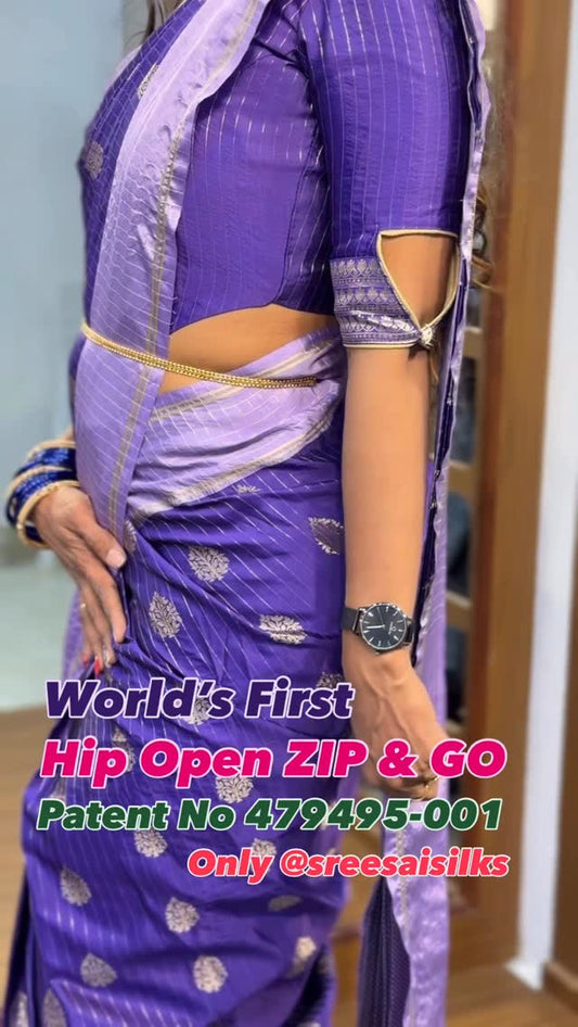 World’s First Hip Open ZIP & GO @sreesaisilks Nanganallur/ Annanagar 8072695269/8072695269/638219697
