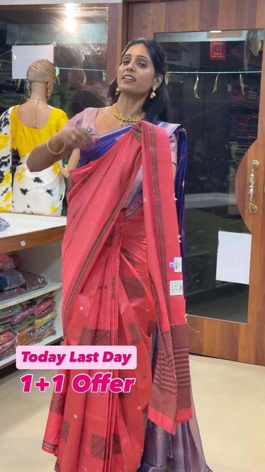 1+1 Offer / Today Last Day / Sreesaisilks Nanganallur/ Annanagar 8072695269/6382196976 / Nanganallur