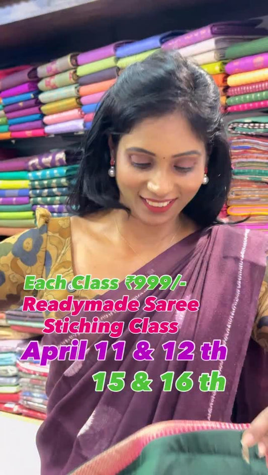 Online Class Registration www.sreesaisilks.in/ 8072695269/8072695269/6382196976 / Nanganallur 790453
