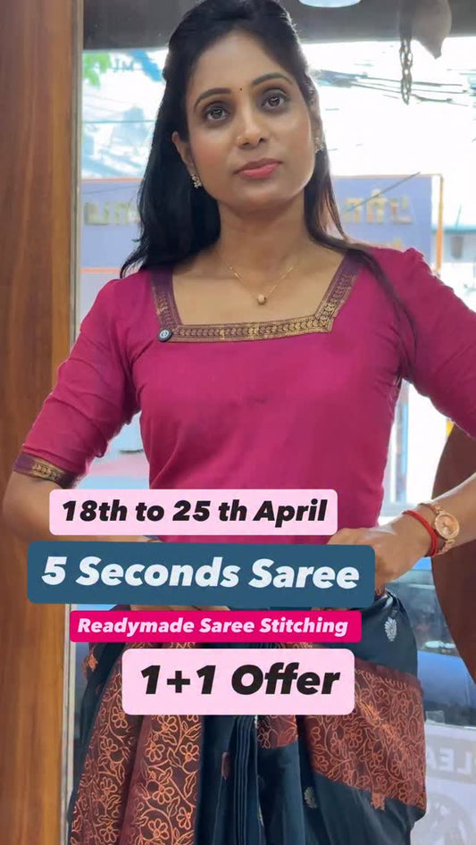 1+1 offer 18 th to 25 th April/ Sreesaisilks Nanganallur/ Annanagar 8072695269/6382196976 / Nanganal