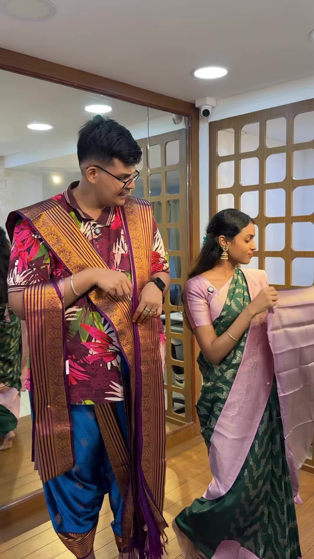 1₹ sarees with convertion charge only now available on both Anna nagar & Nanganallur branches.

Comm