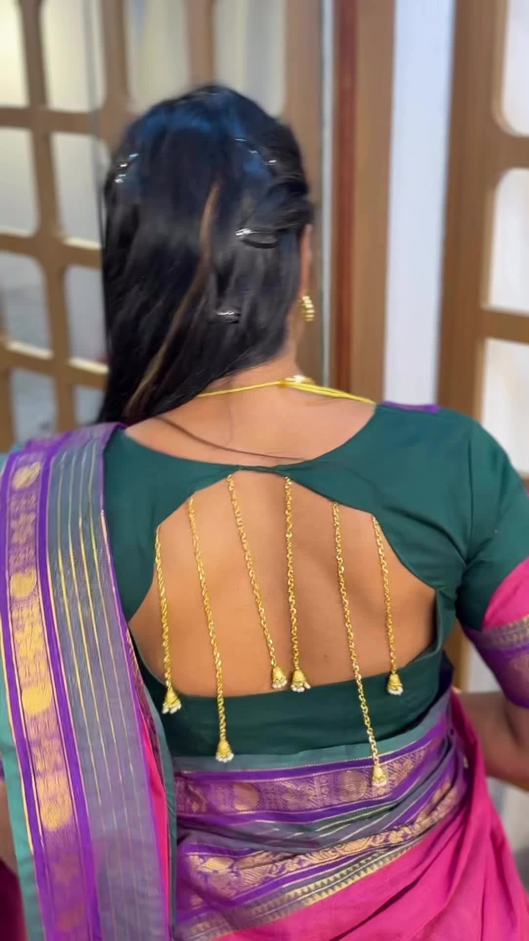 Exclusive blouse stichings available @anna nagar & Nanganallur sree sai silks.

Shop Online: sreesai
