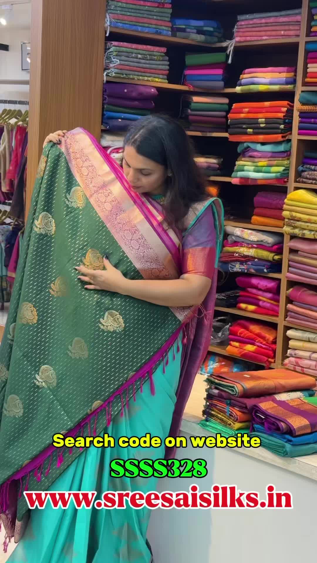 Comment “LINK” to get product link or search this code on website www.sreesaisilks.in

Shop Online:
