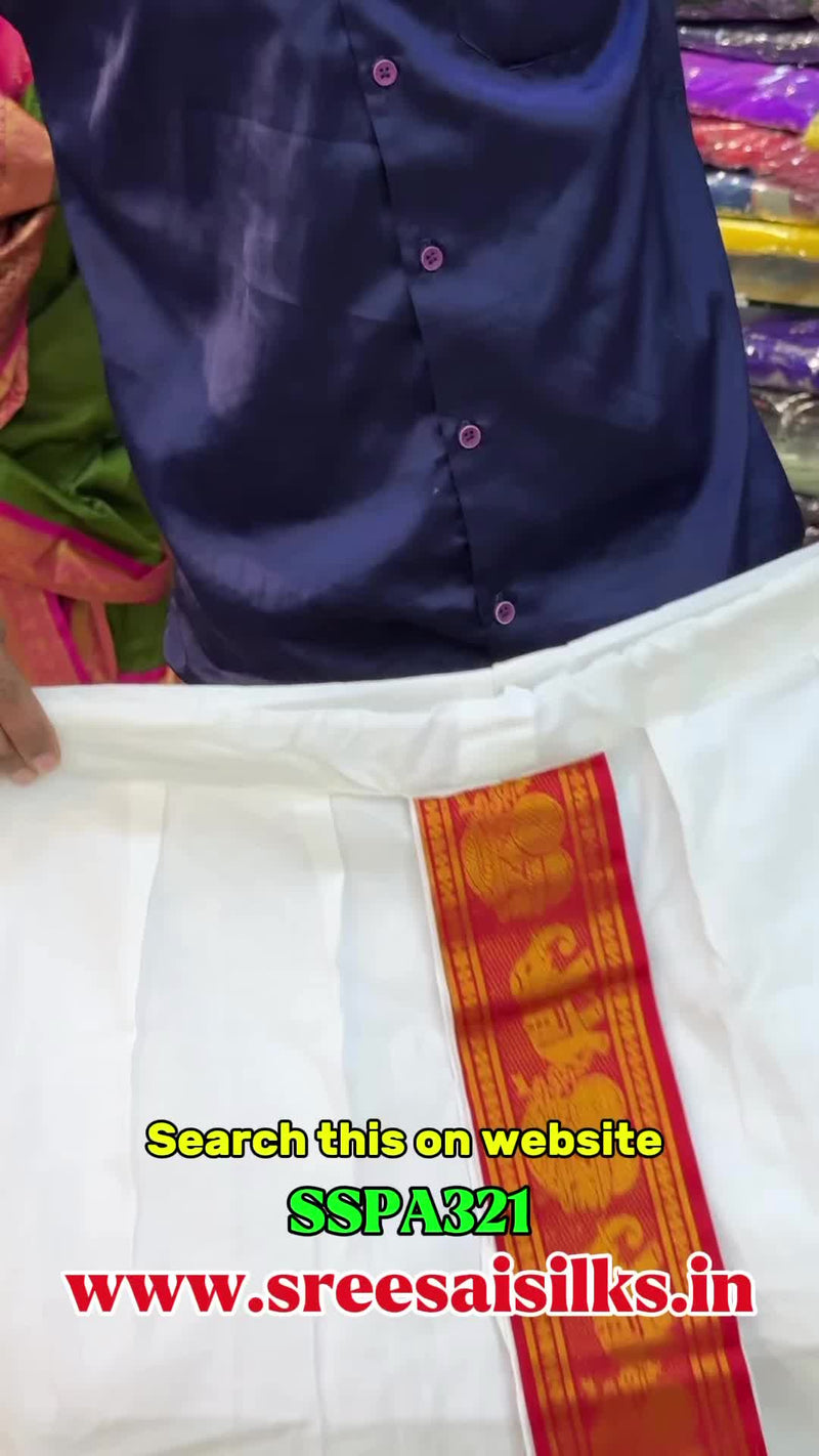Comment “LINK” to get product link or search this code on website www.sreesaisilks.in

Panchakacham