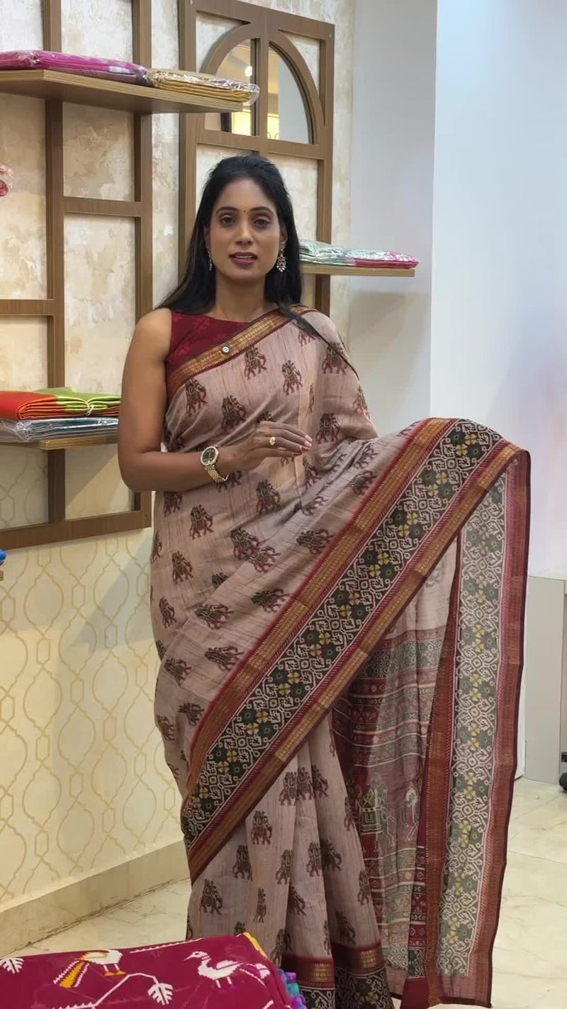 Tribute and commitment  to pursue my mother's dream.(Pre recorded video)

Kesar Fab Silk Saree | SSK