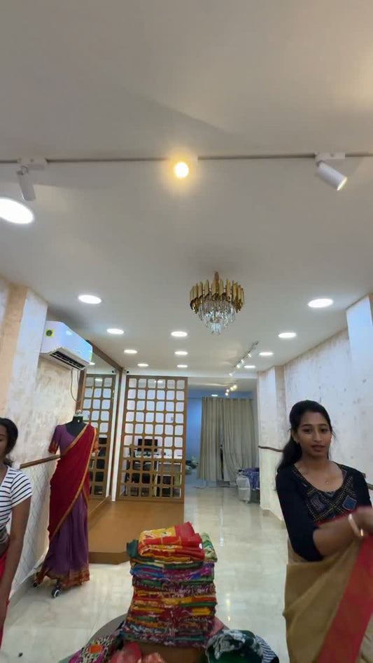 Visit soon 50% offer is live.

Shop Online: www.sreesaisilks.in

Shop Location:

📍Nanganallur
Sree