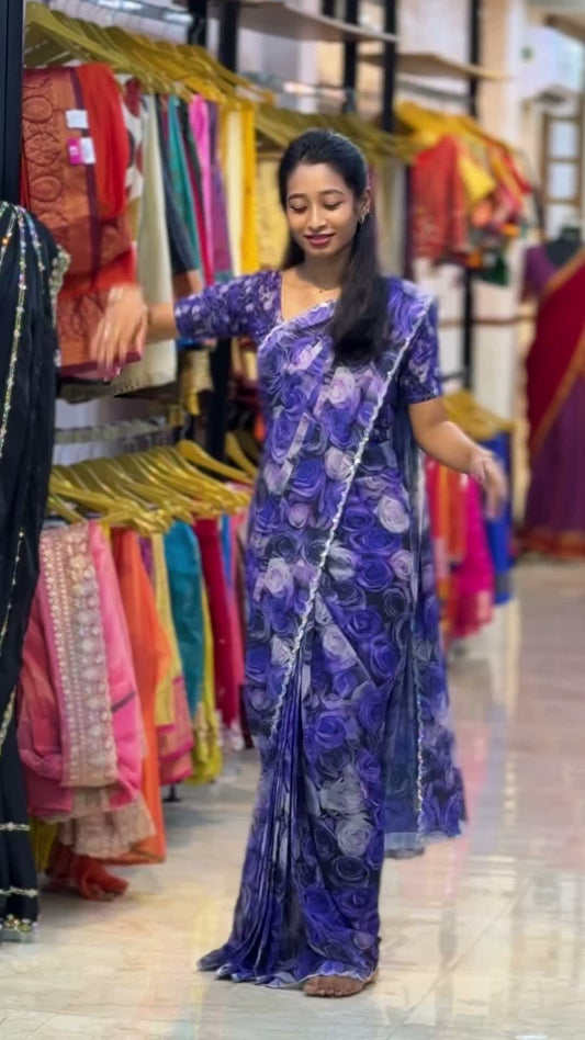 Comment “LINK” to get product link or search this code on website www.sreesaisilks.in

Georgette Flo