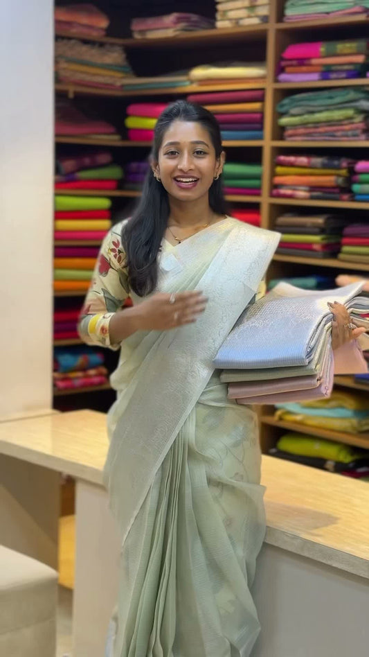 Comment “SAREE” to get product link or search this code on website www.sreesaisilks.in

Kota Doria S