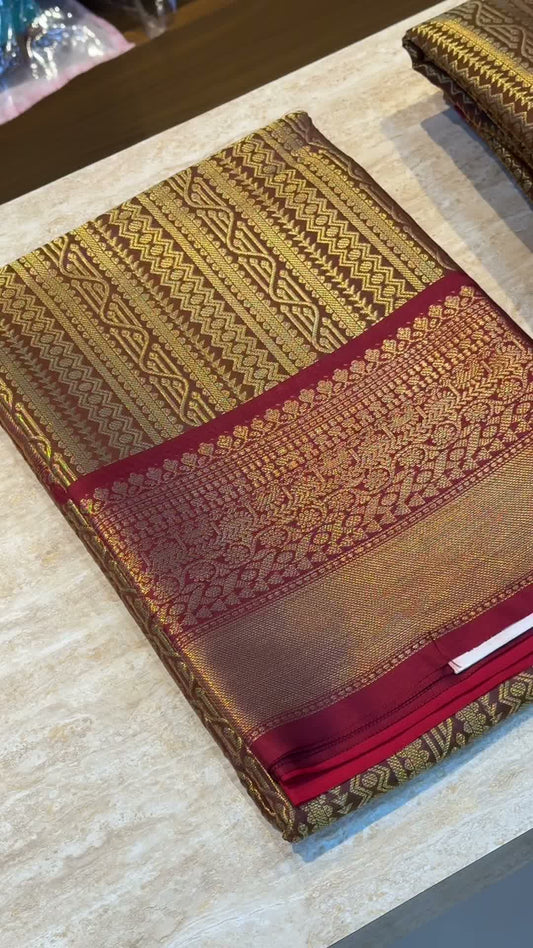 Comment “LINK” to get product link or search this code on website www.sreesaisilks.in

Katan Silk Sa