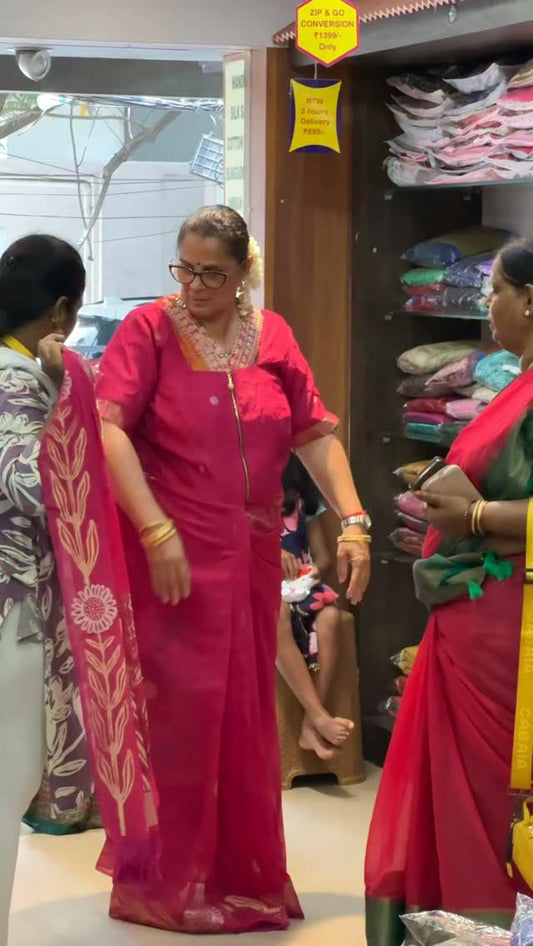 Aadi Sale is LIVE! Don’t miss out! 🛍️
Visit Sree Sai Silks, Nanganallur today and grab your favorit