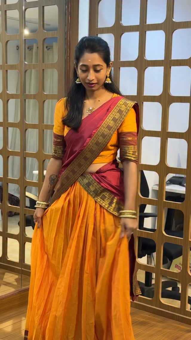 Comment “LINK” to get product link or search this code on website www.sreesaisilks.in

Temple Cotton