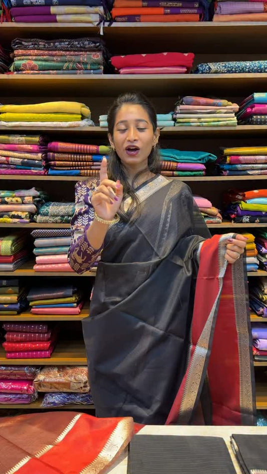 Contrast Border Mercerized Cotton Saree | SSMC360

 Comment “LINK” to get product link or search thi