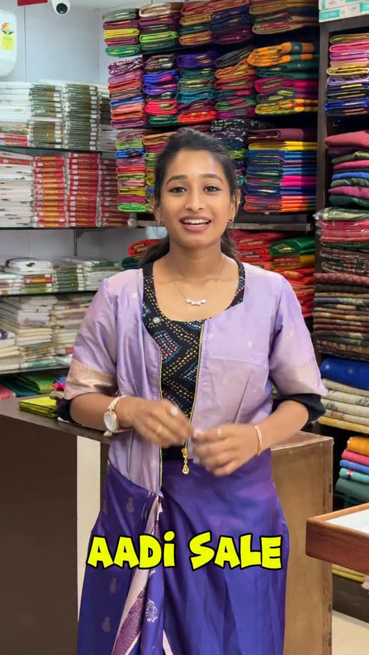 Aadi Stiching ends on july 31st.
Visit our shop soon…

Shop Online: www.sreesaisilks.in

Shop Locati