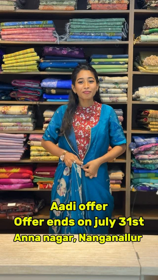 Aadi Stiching and sale offer ends july 31st 

Shop Online: www.sreesaisilks.in

Shop Location:

📍Na