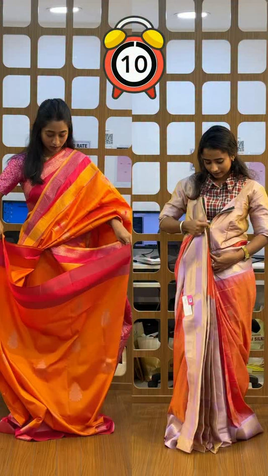 Get ready in 10secs with zip & go saree’s 

Comment “LINK” to get product link or search this code o