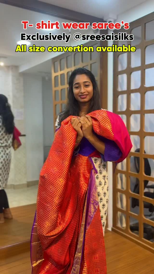 Tshirt saree convertion starts from ₹1,899 only visit shop soon for more info.

Comment “LINK” to ge
