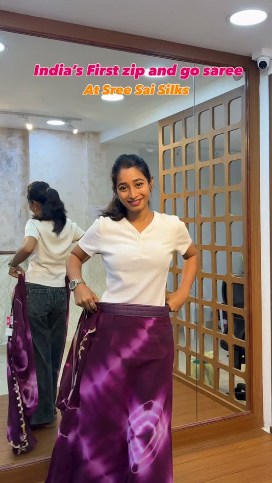 Ready to wear saree 

Shop Online: www.sreesaisilks.in

Shop Location:

📍Nanganallur
Sree Sai Silks