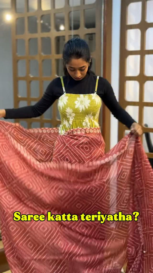 We have readymade saree’s for all M to 7XL sizes and customisation also available in both anna nagar