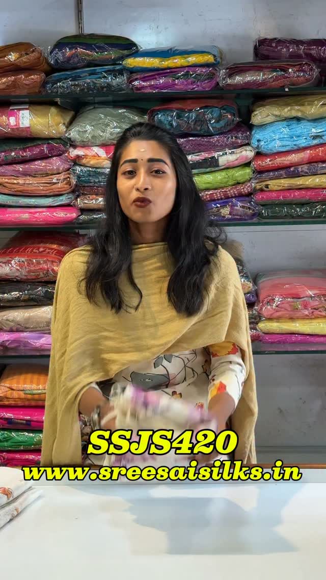 Juju Saree | SSJS420

Comment “LINK” to get product link or search this code on website www.sreesais
