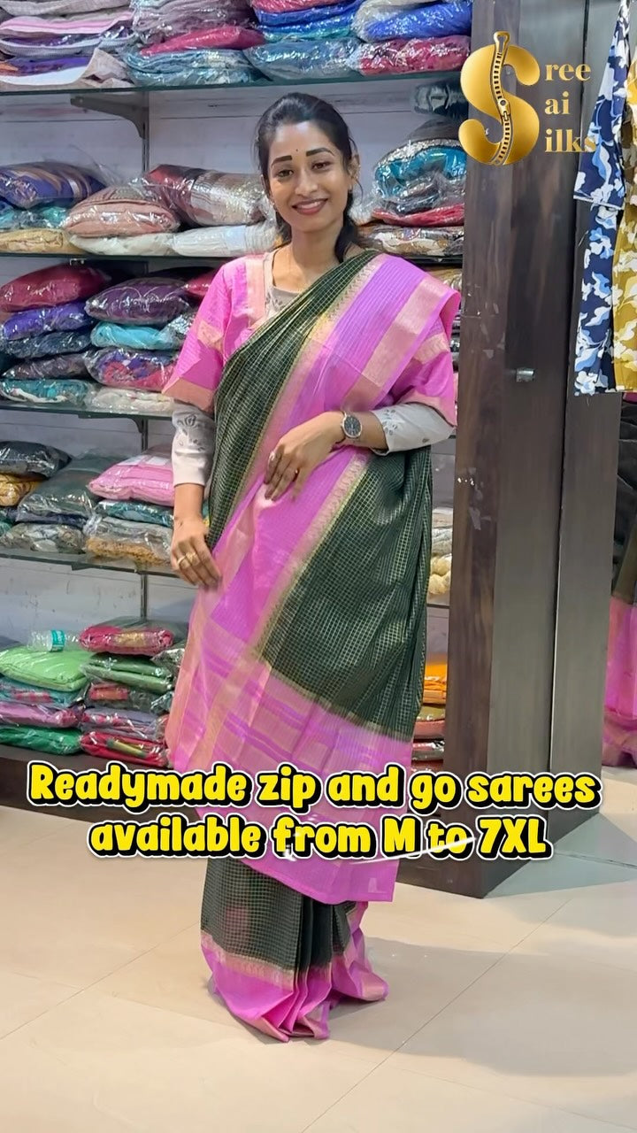 Readymade sarees available from M to 7Xl😍✨

Shop Online: www.sreesaisilks.in

Shop Location:

📍Nan