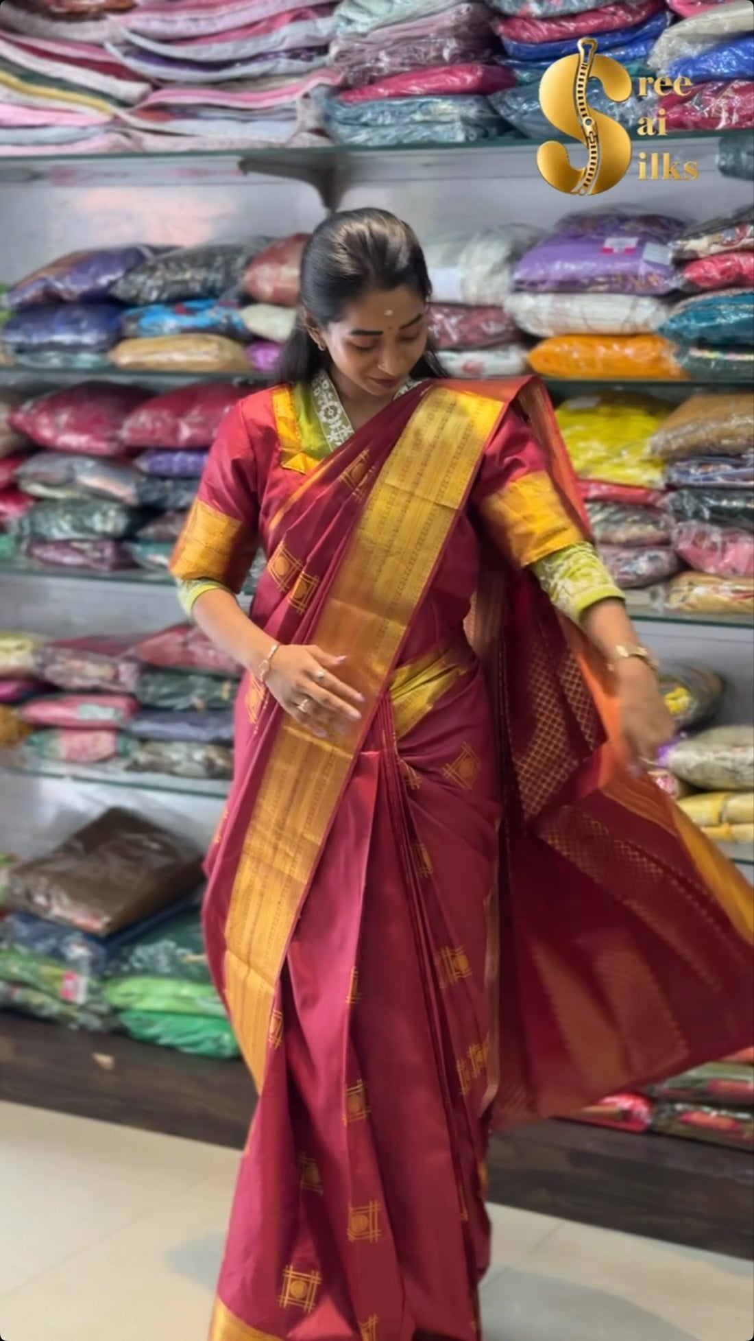 Shop Online: www.sreesaisilks.in

Shop Location:

📍Nanganallur
Sree Sai Silks
#20, 3rd Main Rd, Thi