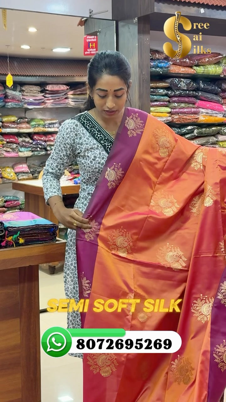 Semi soft silk
W.code: 8072695269,6382196976
Price: 1499/-

Comment “LINK” to get product link or se