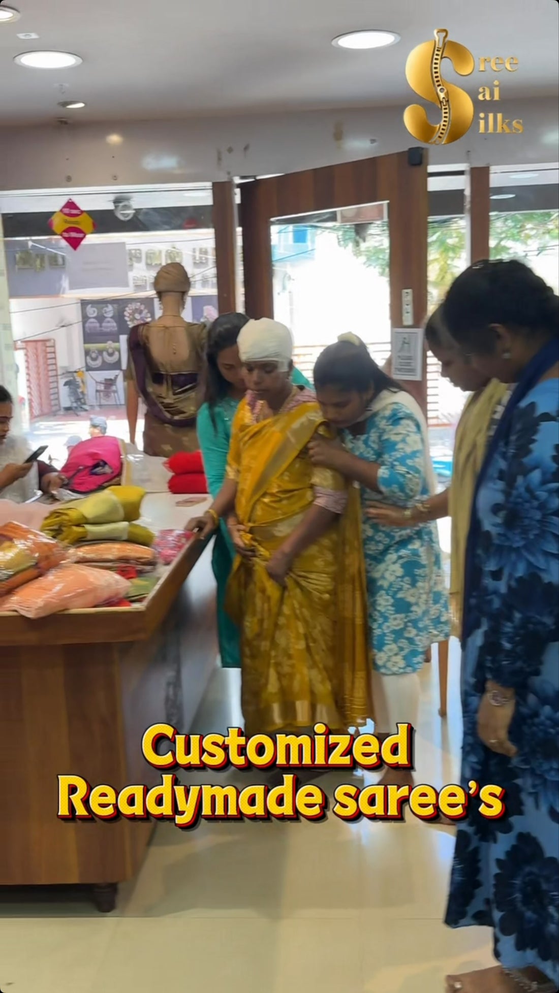 Customize your own saree’s into readymade.

Shop Online: www.sreesaisilks.in

Shop Location:

📍Nang