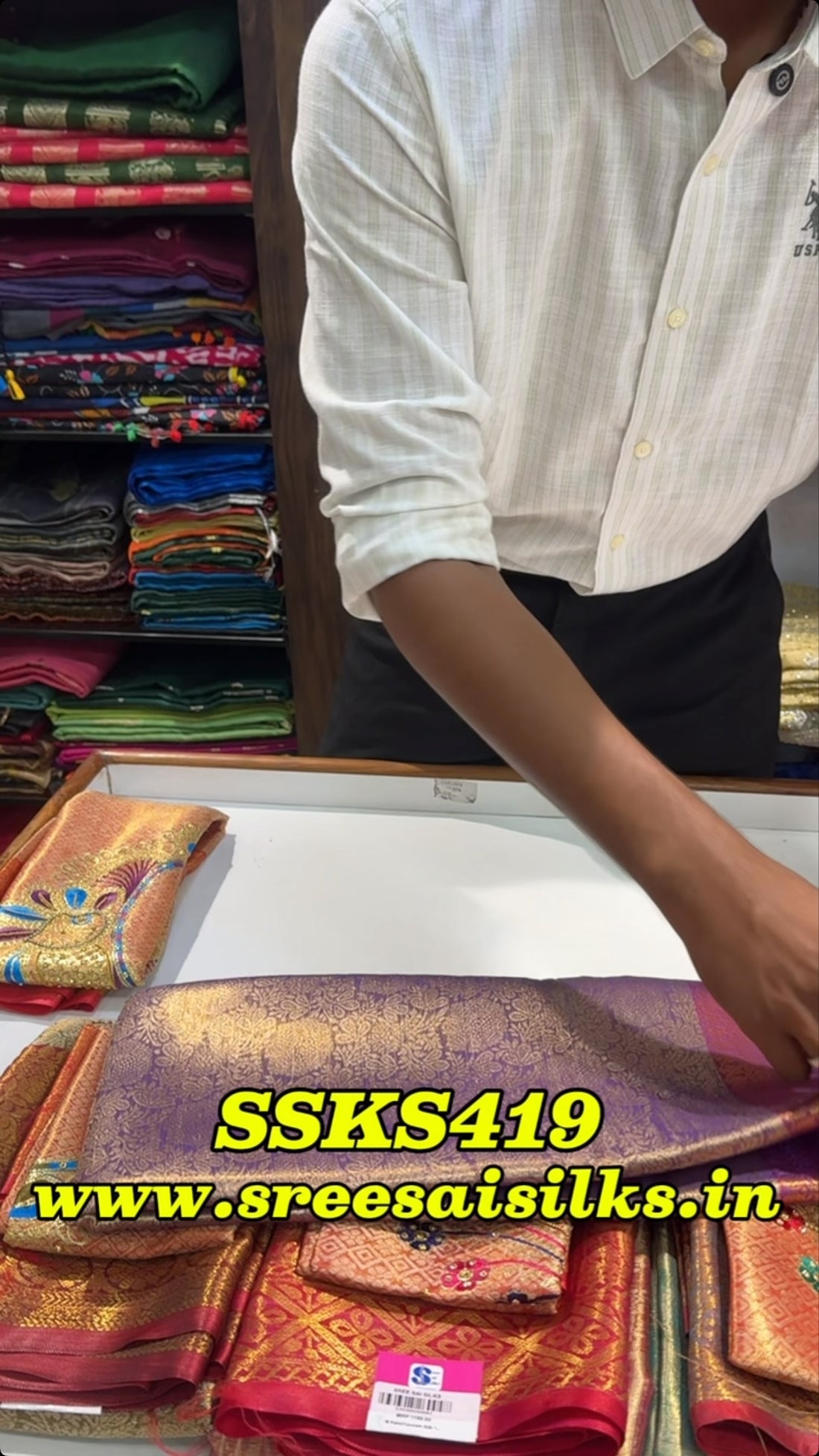 Kanchipuram Silk Saree
W.code: SSKS419
Price: 1,199/-

Comment “LINK” to get product link or search