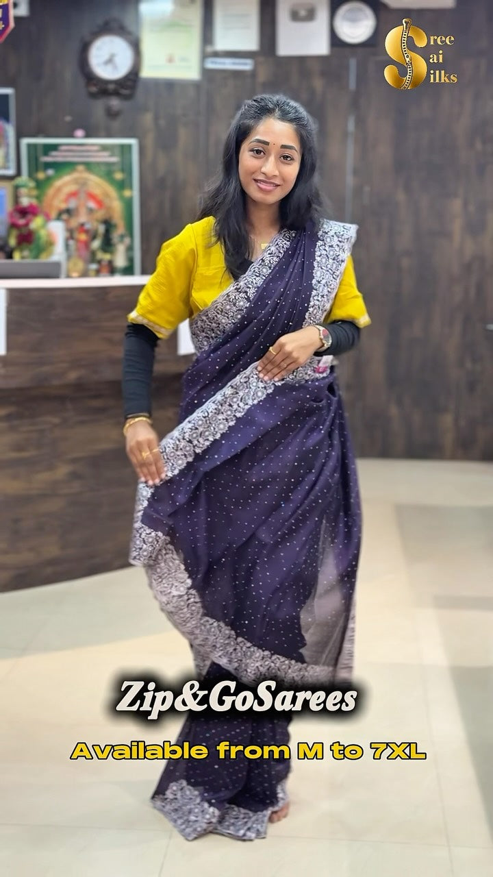 ✨👗 ZIP & GO SAREES – NOW FROM M TO 7XL! 👗✨

Style, comfort, and elegance for every body! ❤️

Find