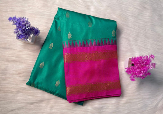 Semi Gadwal Silk Saree | SSGS231