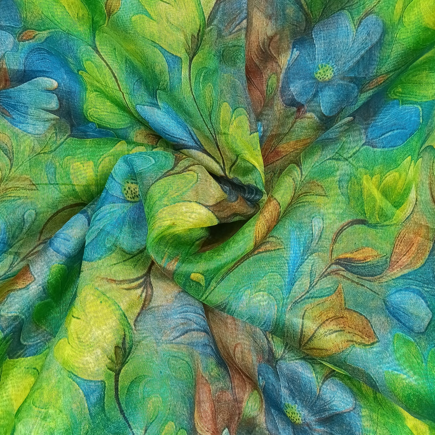 Dola Floral Pattern Saree | SSDF281