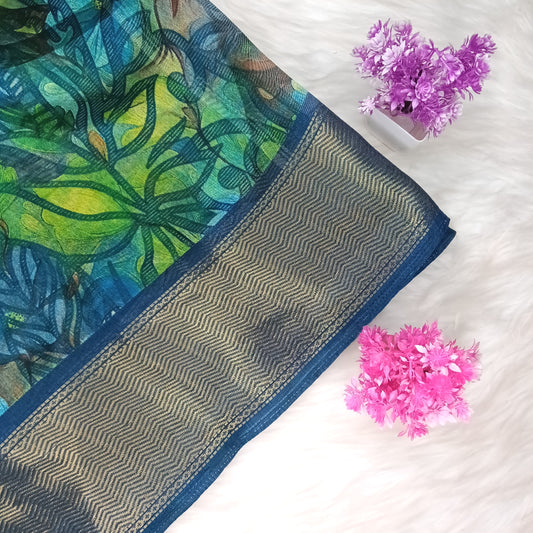 Dola Floral Pattern Saree | SSDF281