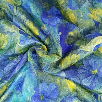 Dola Floral Pattern Saree | SSDF281