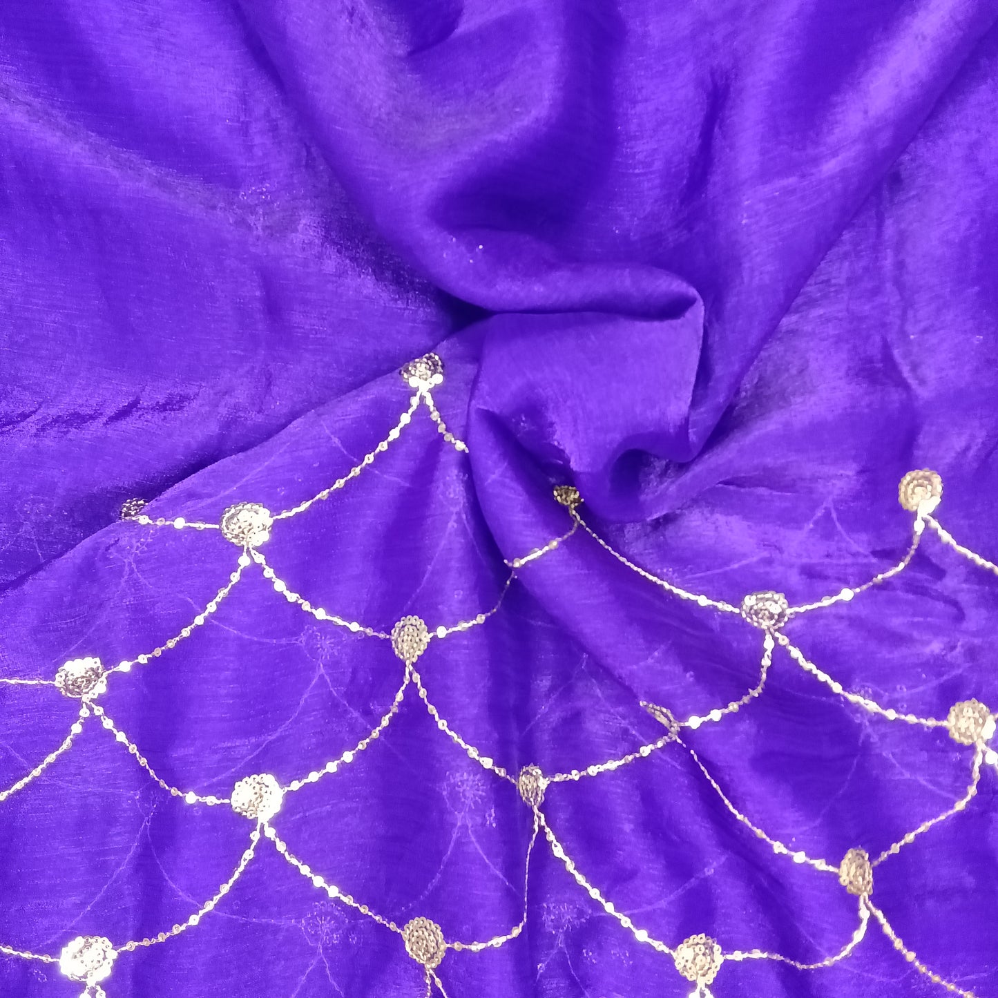 Designer Space Silk Saree | SSDS282