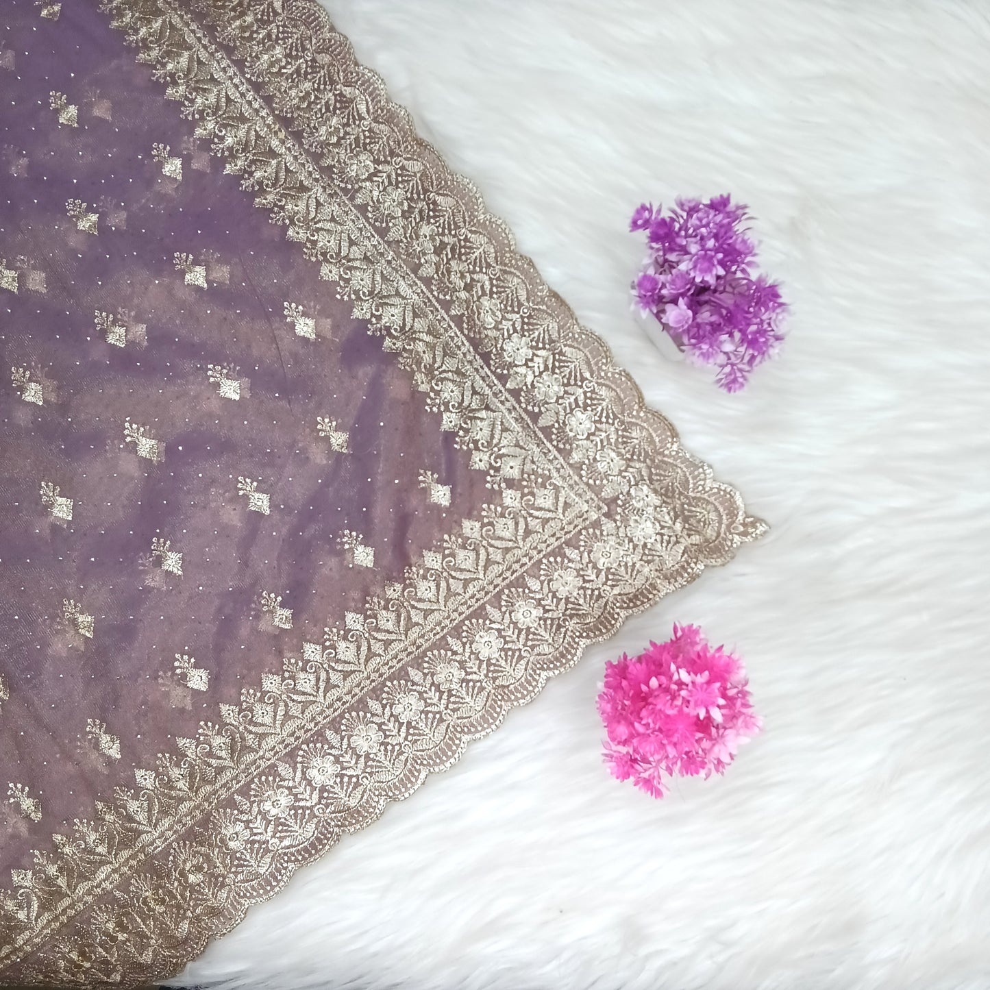 Fancy Work Saree | SSFW285