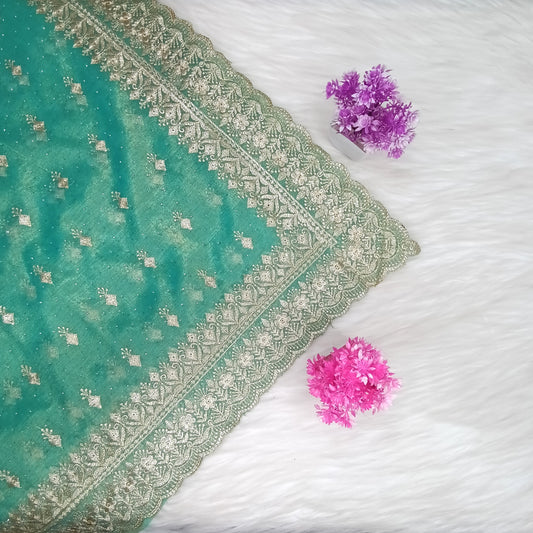 Fancy Work Saree | SSFW285