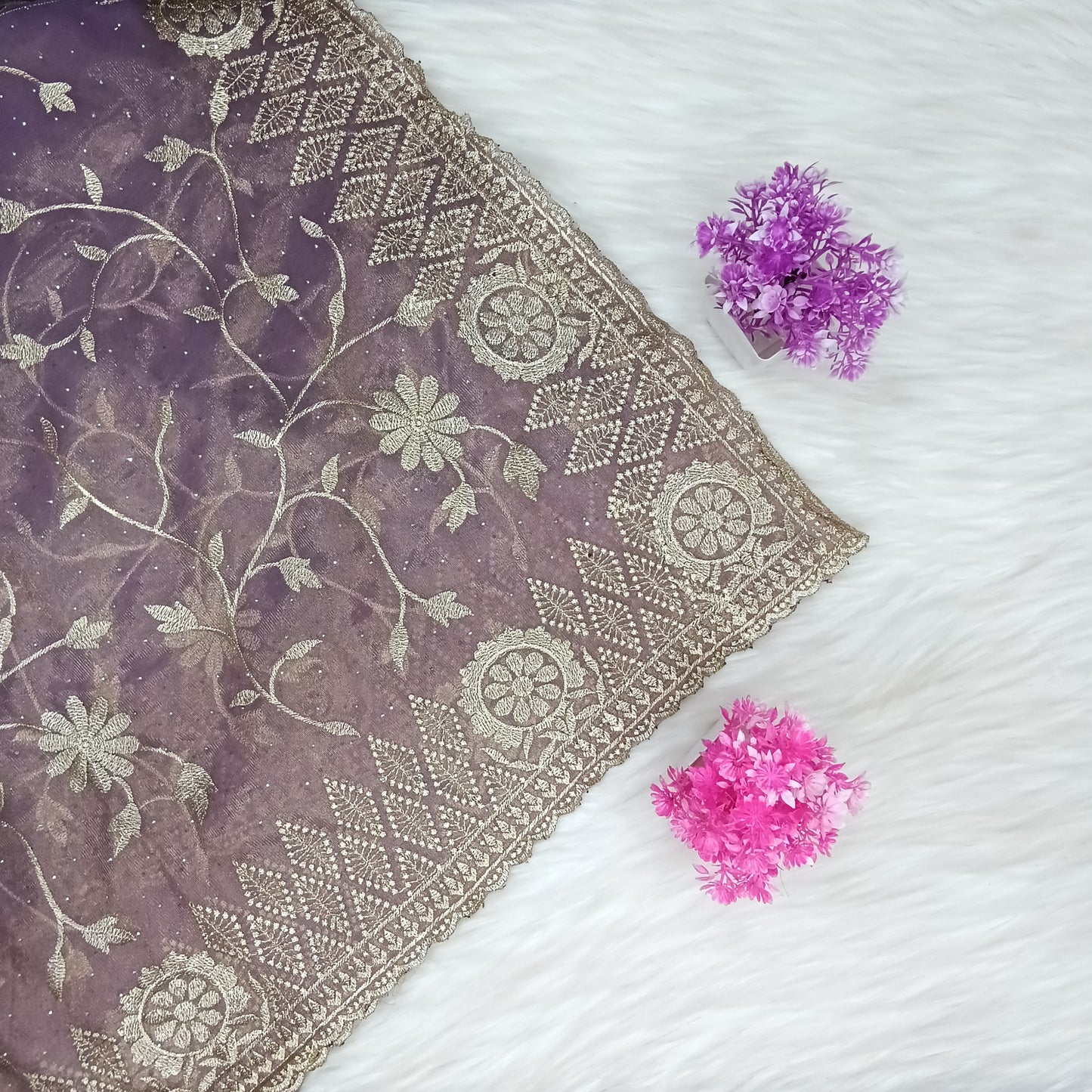 Fancy Work Saree | SSFW285