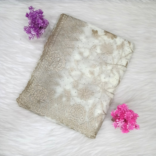 Fancy Work Saree | SSFW285