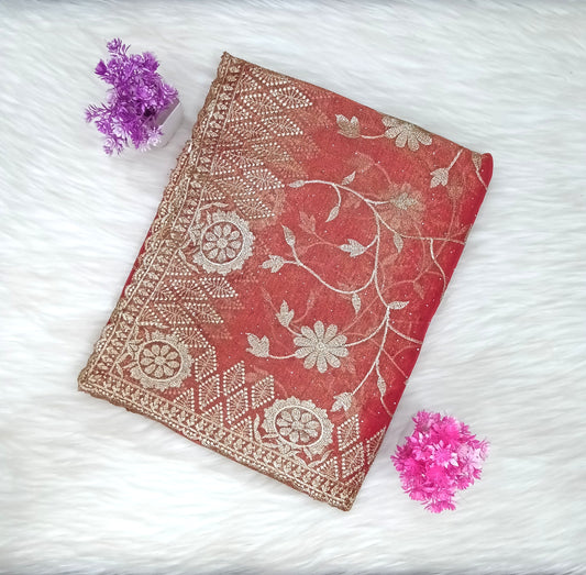 Fancy Work Saree | SSFW285