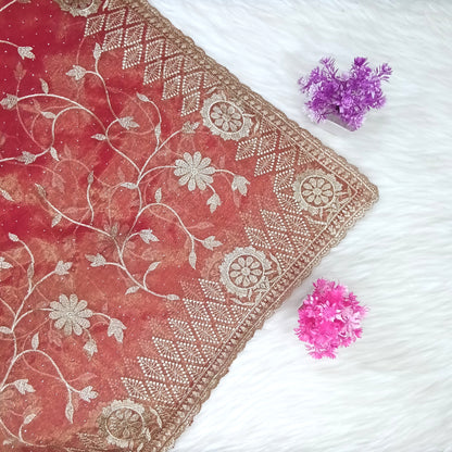 Fancy Work Saree | SSFW285