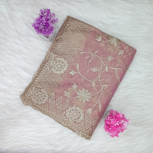 Fancy Work Saree | SSFW285